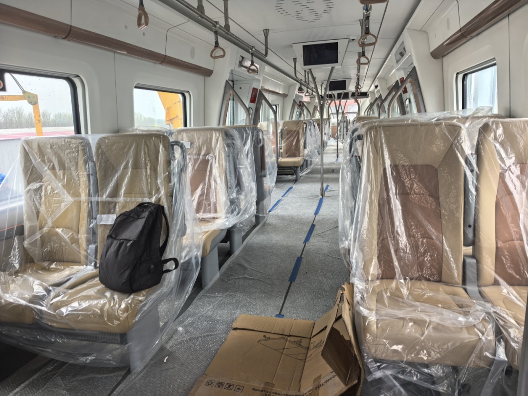 北京轨道交通22号线(平谷线)首列电客车实现现场交付 北京轨道交通22号线(平谷线)首列电客车实现现场交付