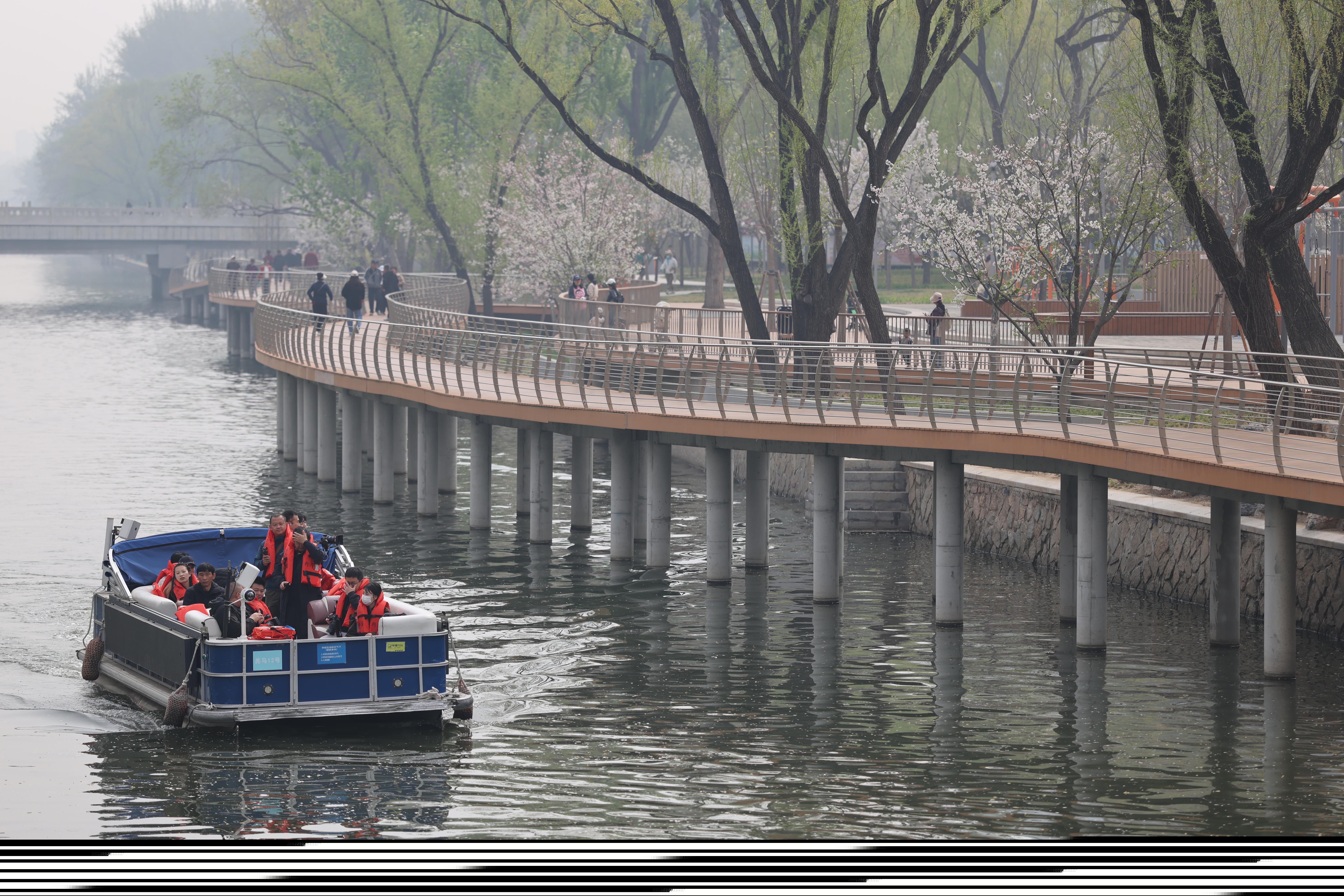 北小河游船启航上线三种船型