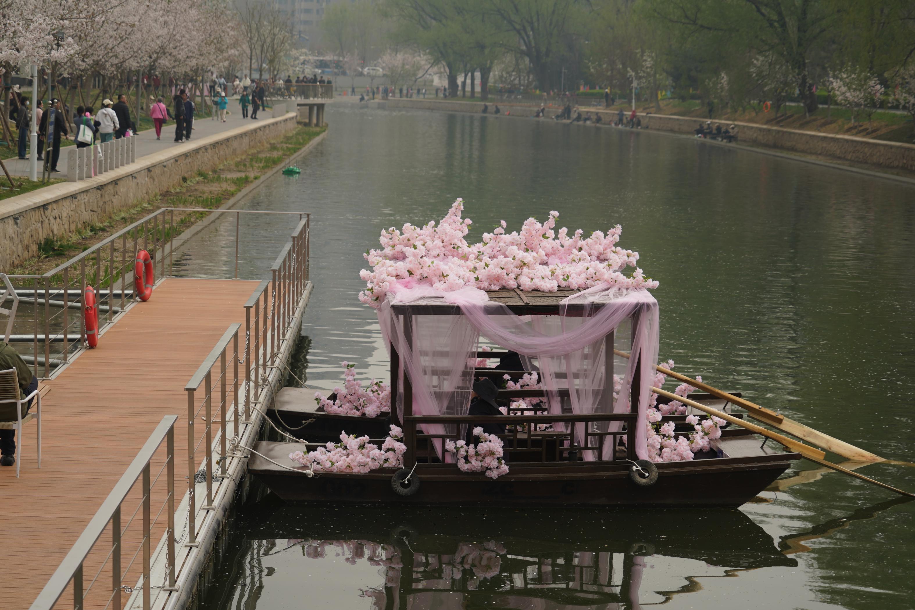 北小河游船启航上线三种船型