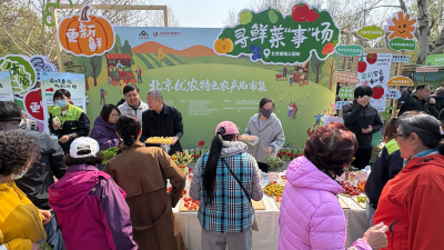 2026“北京优农”特色农产品市集在朝阳公园启动