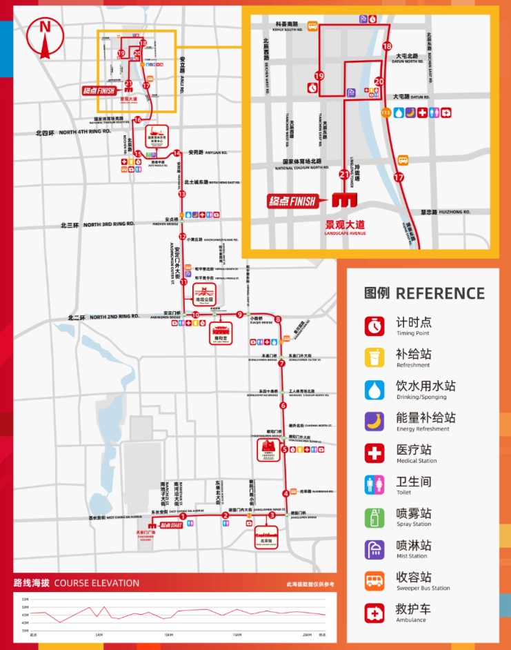 本周日半马开跑，北京部分道路将临时交通管理，绕行路线发布——