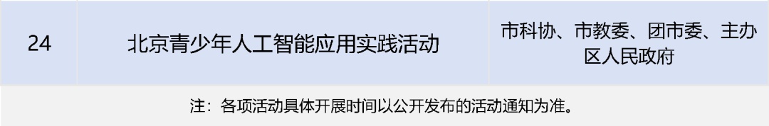 面向全市中小学生，24项市级活动公布！