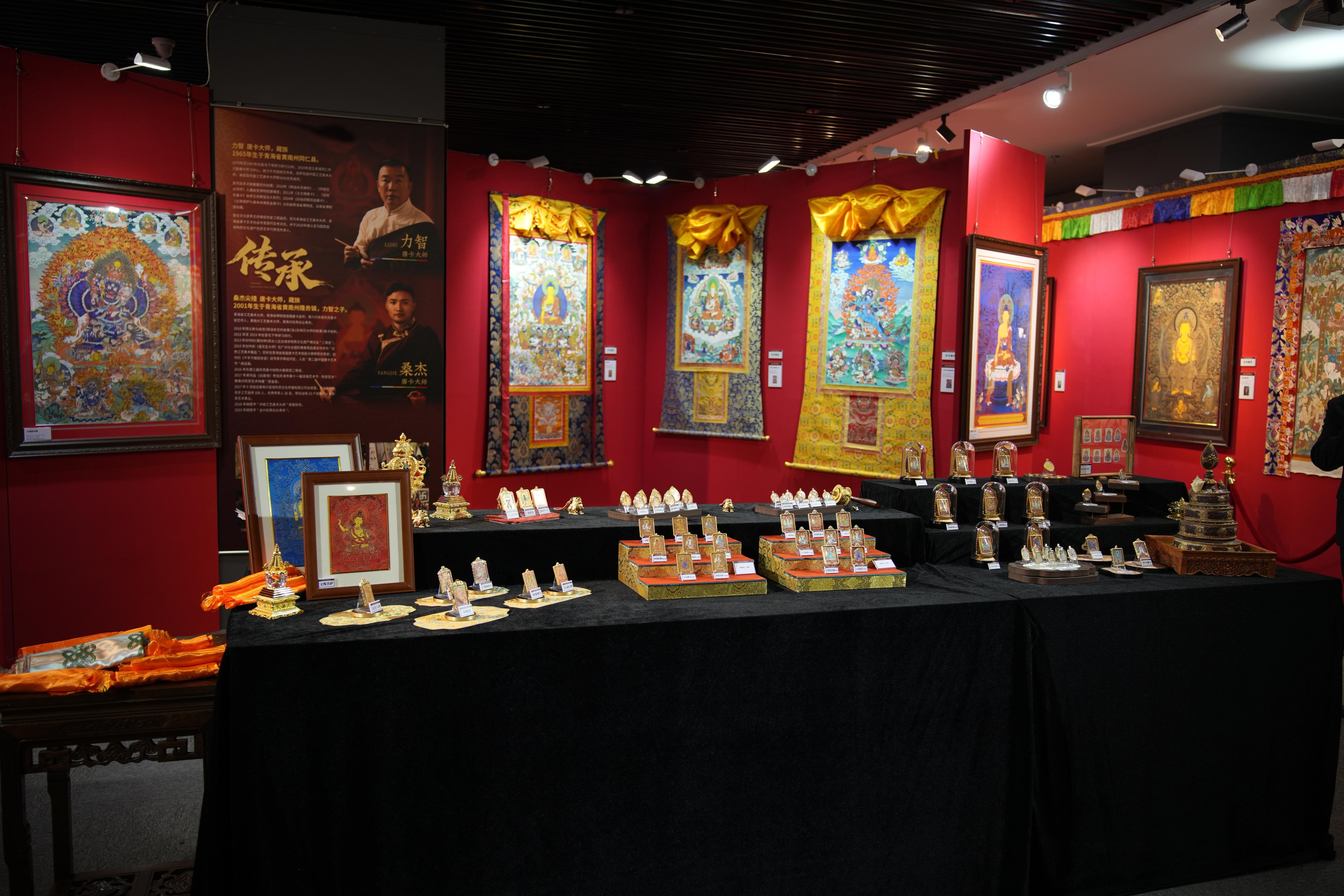 近距离感受热贡唐卡千年技艺魅力，就在北京工艺美术博物馆