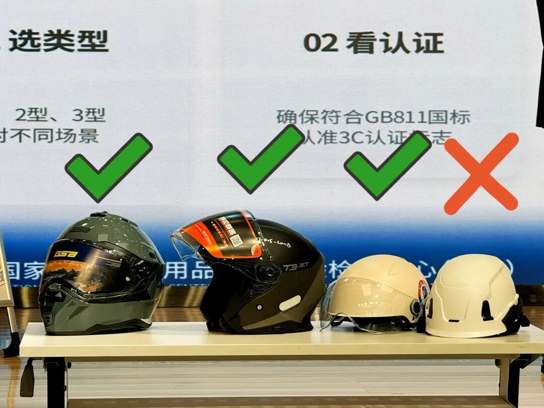 关键时刻能救命！“五步法”教您选购合格头盔→