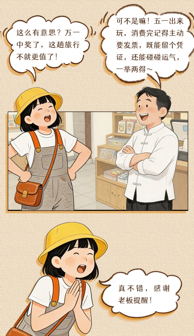假期提醒丨消费开发票，别忘“兑个奖”