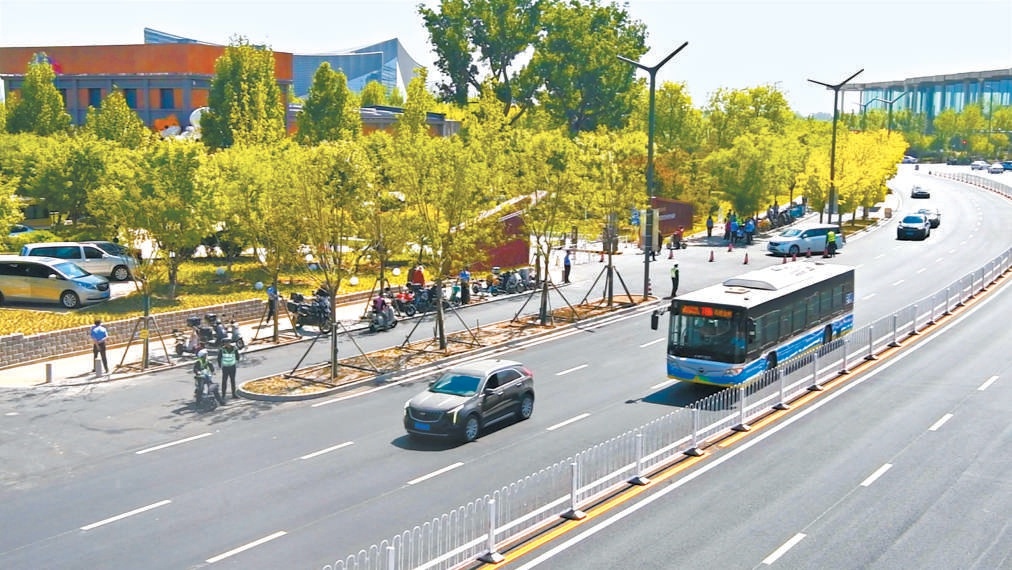 城市副中心京华福满园迎客
