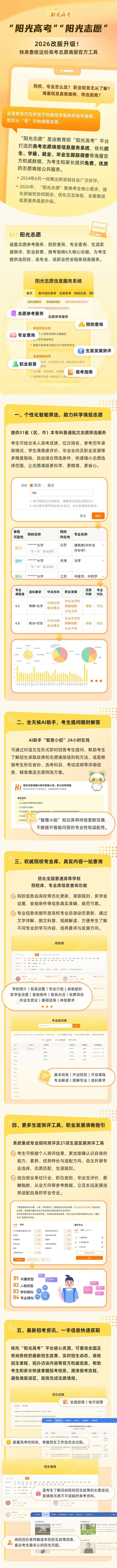 全新升级!高考志愿填报官方工具来了 全新升级!高考志愿填报官方工具来了