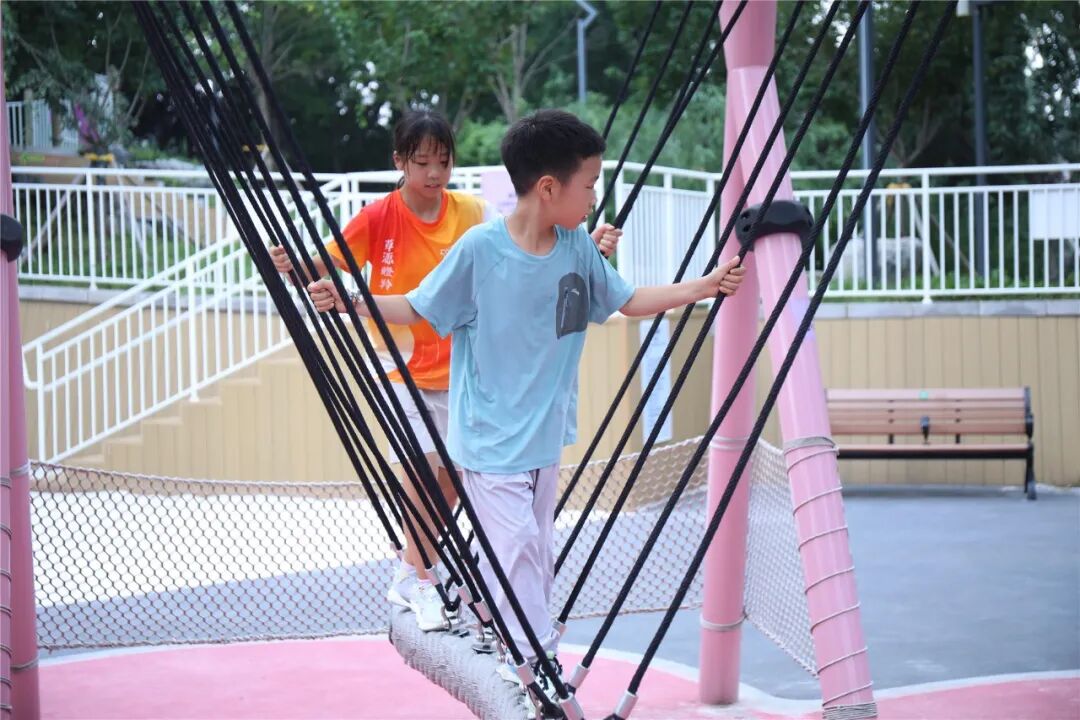 玉渊潭公园里，这个儿童游乐园升级了
