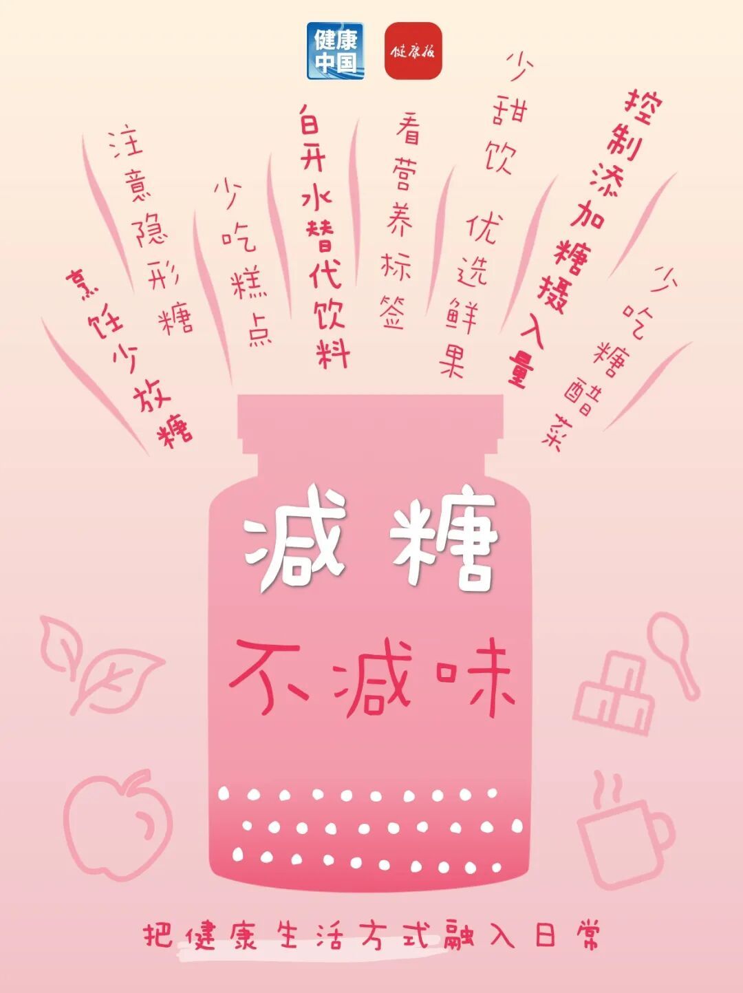 叮！请查收您的健康“小瓶子” | 全民健康生活方式日