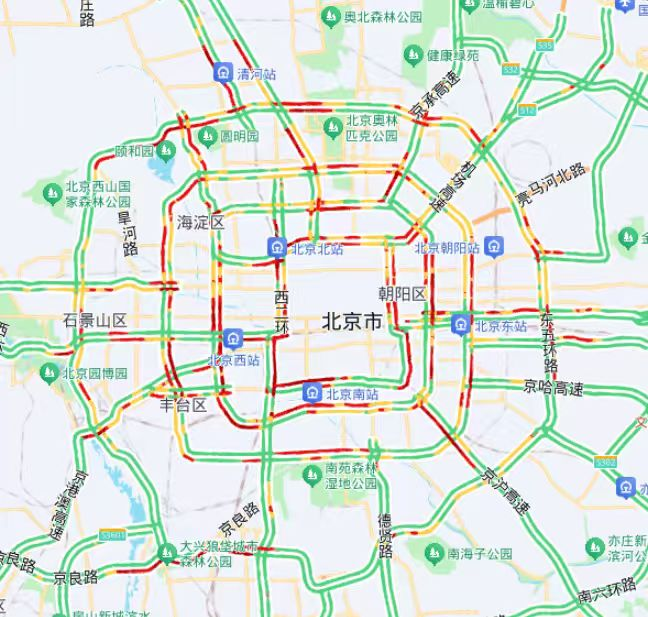 北京7日午后至8日中午有降雨 影响交通出行 请注意交通安全 北京7日午后至8日中午有降雨 影响交通出行 请注意交通安全