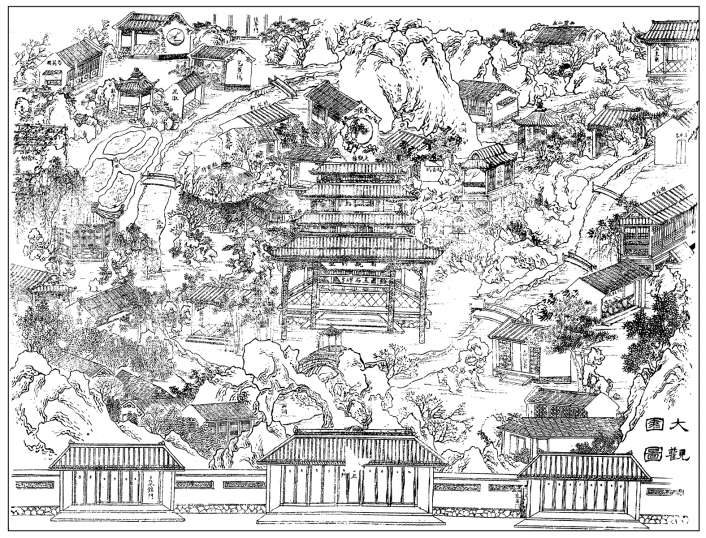 一园藏红楼 万象见文心 ——大观园中的园林美学 一园藏红楼 万象见文心 ——大观园中的园林美学