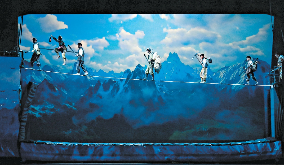 三部优秀作品先后在京上演 杂技剧不只炫技更有演技 三部优秀作品先后在京上演 杂技剧不只炫技更有演技