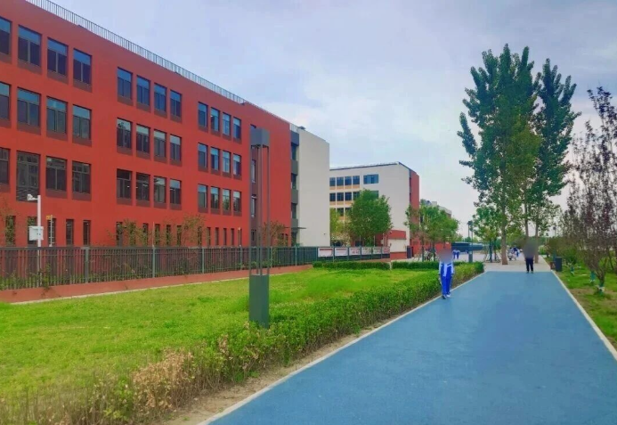 本学期,北京市第一〇一中学“通学骑行道”正式建成并投入使用。这条专用骑行道东起学校校门口,西至学校周边的福缘门路,全长260米、宽2米,在上下学高峰时段为学生筑起了一道安全屏障。骑行道平整宽敞,紫叶小檗绿篱将骑行道与人行步道清晰分隔。 本学期,北京市第一〇一中学“通学骑行道”正式建成并投入使用。这条专用骑行道东起学校校门口,西至学校周边的福缘门路,全长260米、宽2米,在上下学高峰时段为学生筑起了一道安全屏障。骑行道平整宽敞,紫叶小檗绿篱将骑行道与人行步道清晰分隔。