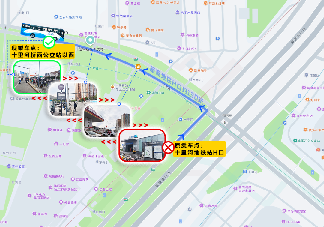站点位置调整图示 站点位置调整图示