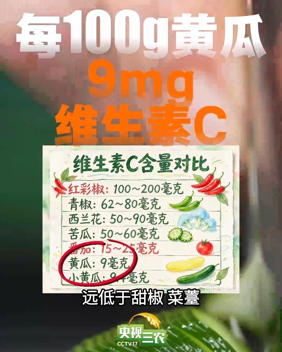 饭前啃黄瓜控血糖?关于黄瓜的真相来了 饭前啃黄瓜控血糖?关于黄瓜的真相来了