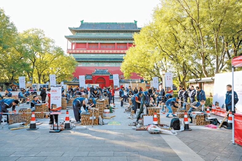 比赛现场。