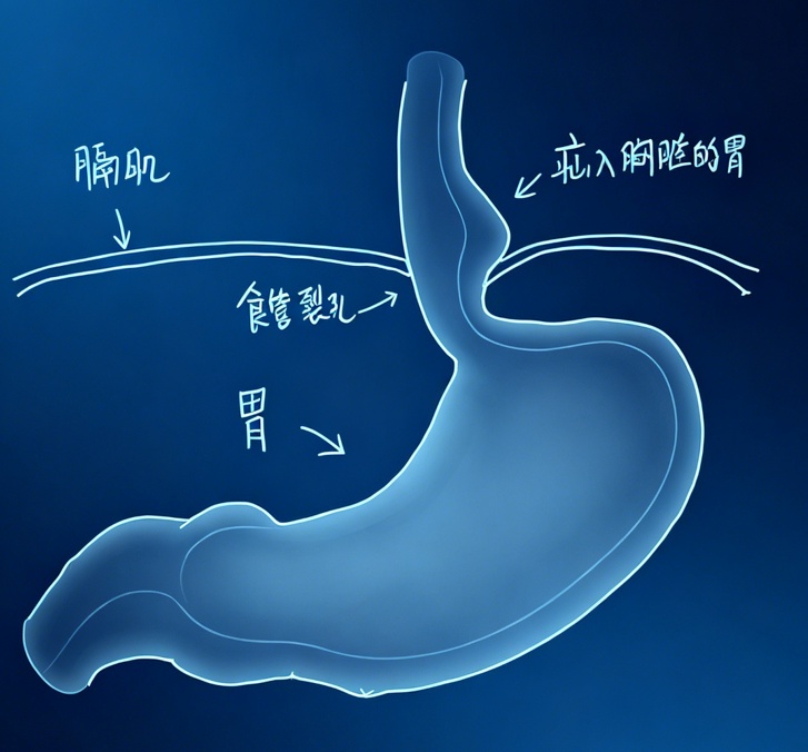 反复反酸烧心别硬扛，可能是胃“越界”了：认识食管裂孔疝