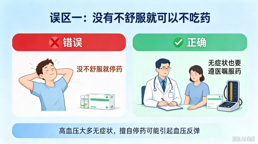 【北京疾控提醒您】没有症状就不用吃降压药?6 个高血压用药误区,一次性厘清 【北京疾控提醒您】没有症状就不用吃降压药?6 个高血压用药误区,一次性厘清