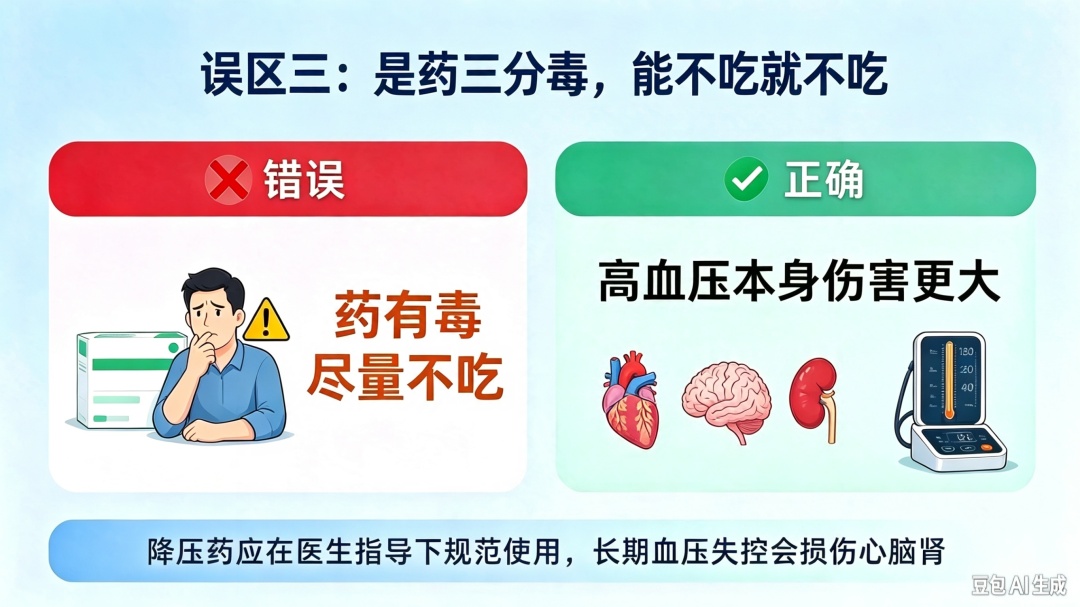 【北京疾控提醒您】没有症状就不用吃降压药?6 个高血压用药误区,一次性厘清 【北京疾控提醒您】没有症状就不用吃降压药?6 个高血压用药误区,一次性厘清