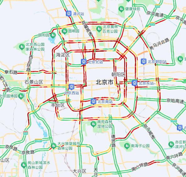 周五晚高峰交通压力大 周末赏秋热度高大型活动多 请合理安排出行计划
