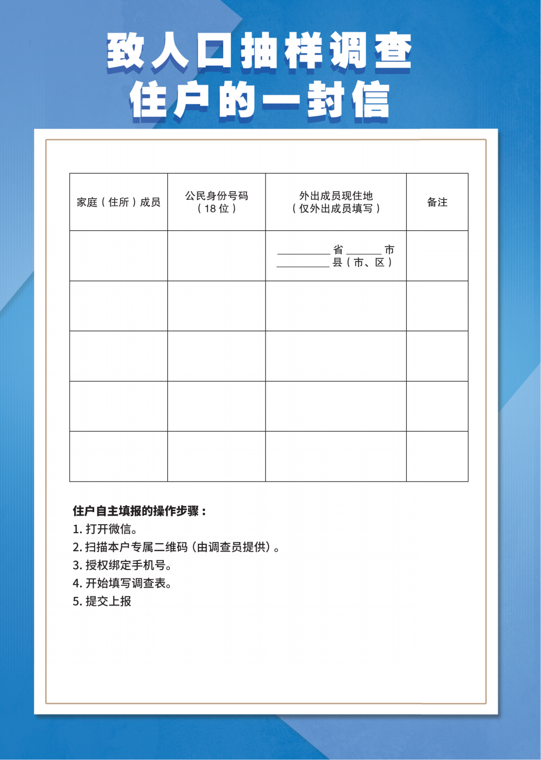 北京市2026年人口抽样调查即将开始，这封信请查收