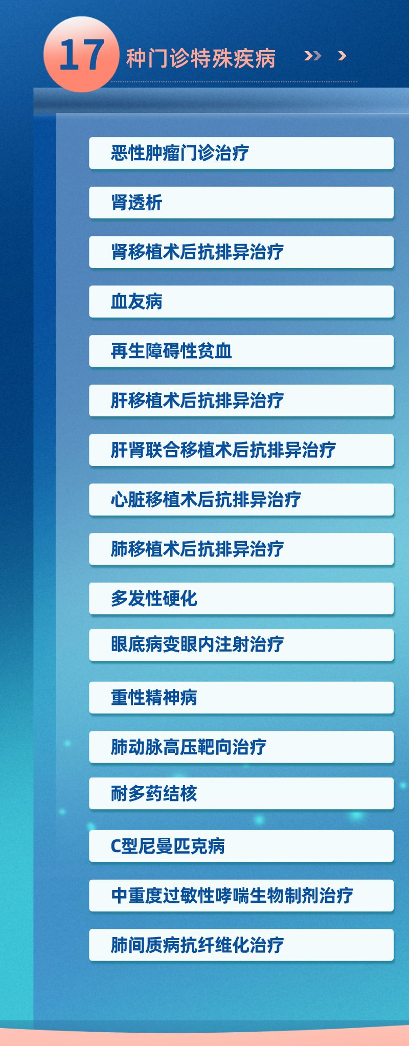 17种门诊特殊病