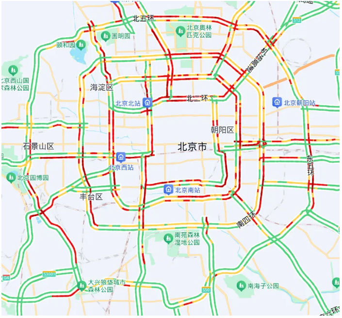 9日早高峰交通压力较大