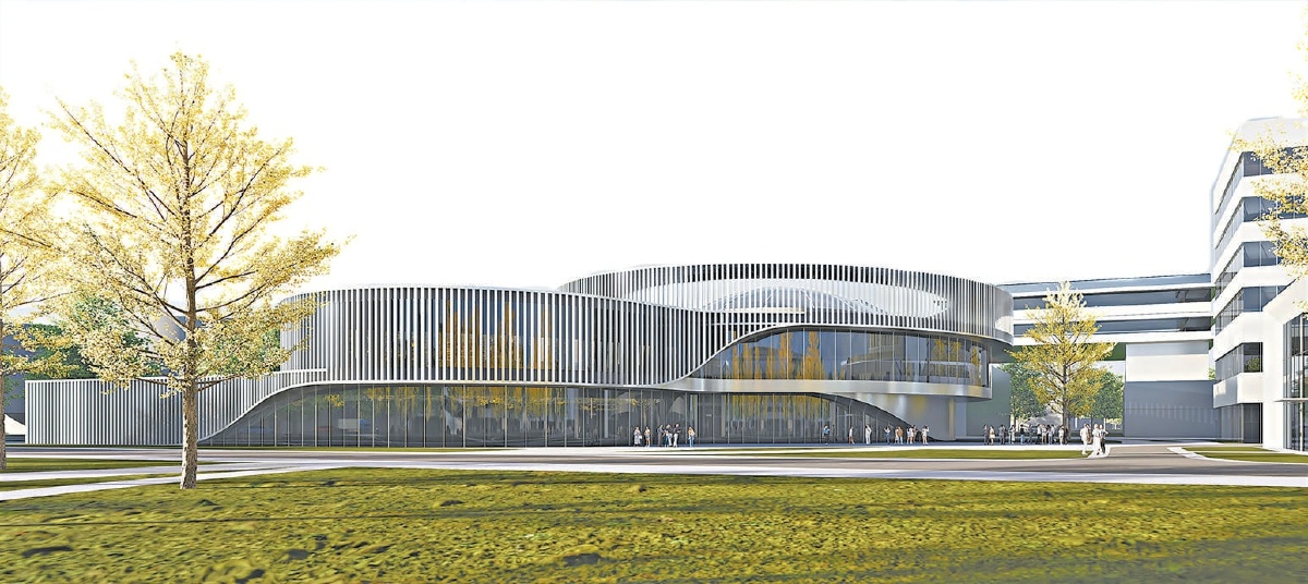 生态港效果图。