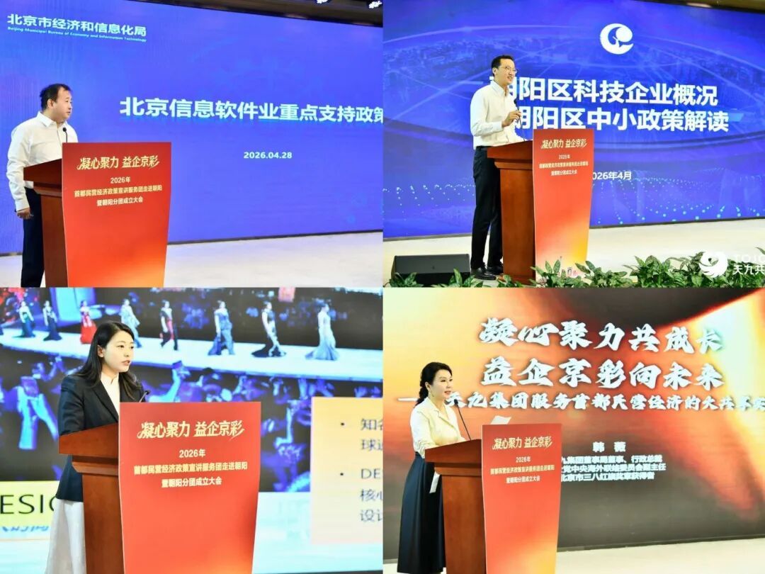 朝阳分团成立！首都民营经济迎来这波“真金白银”的支持