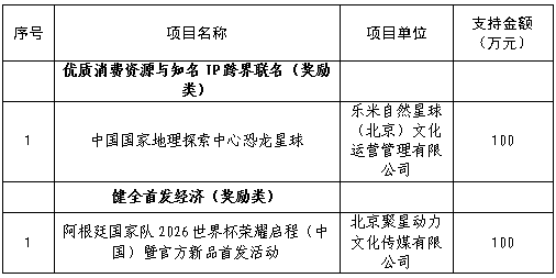 消费新业态新模式新场景试点建设项目资金明细表 消费新业态新模式新场景试点建设项目资金明细表