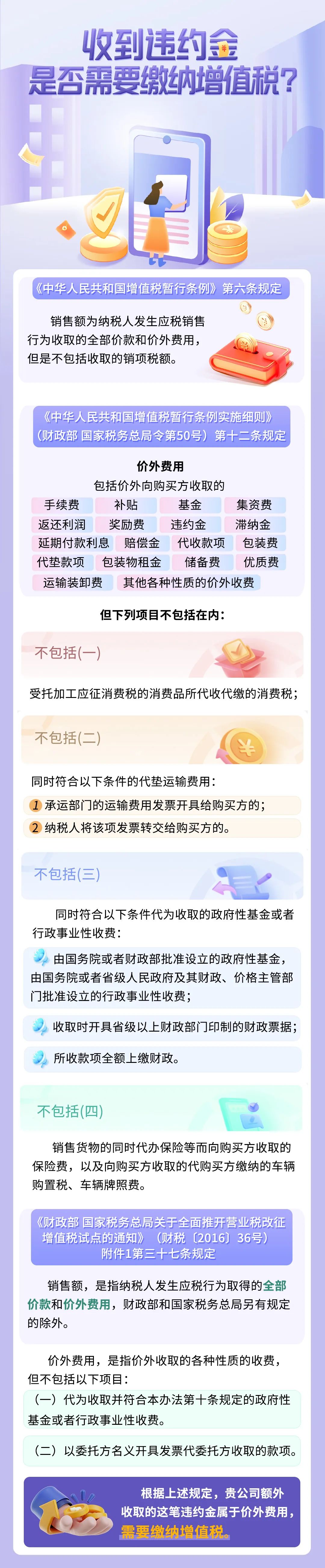 收到违约金是否需要缴纳增值税？