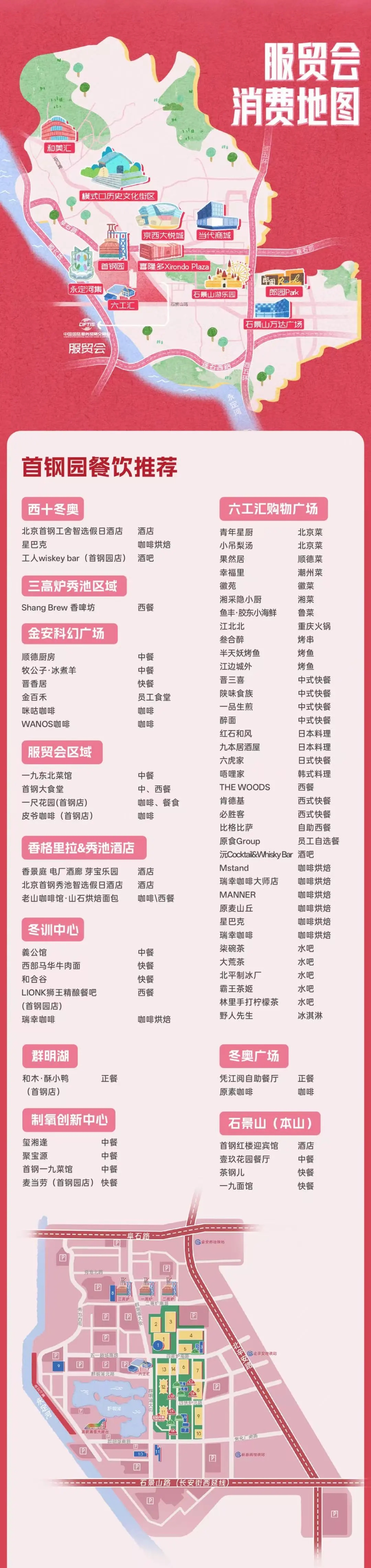 2025年服贸会消费地图来啦! 按图索骥，美食美饮尽在掌握！