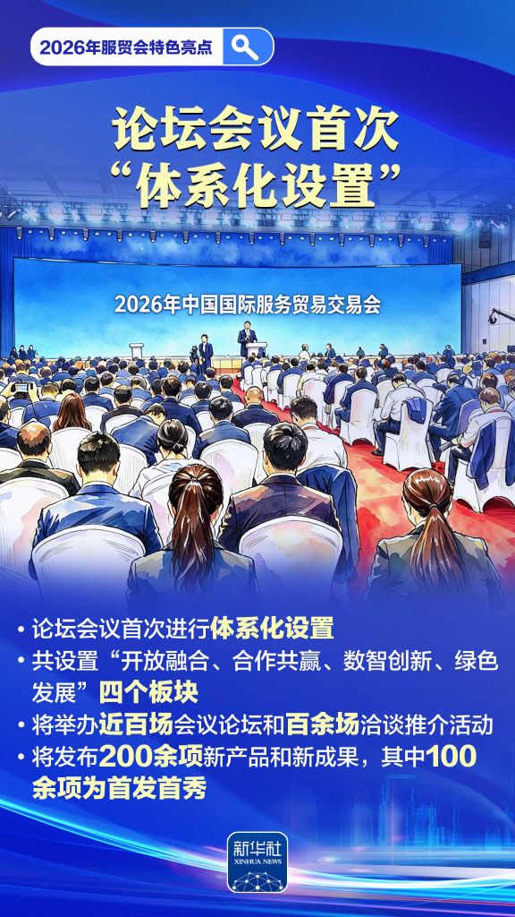 2026年服贸会来了，这些“首秀”值得关注