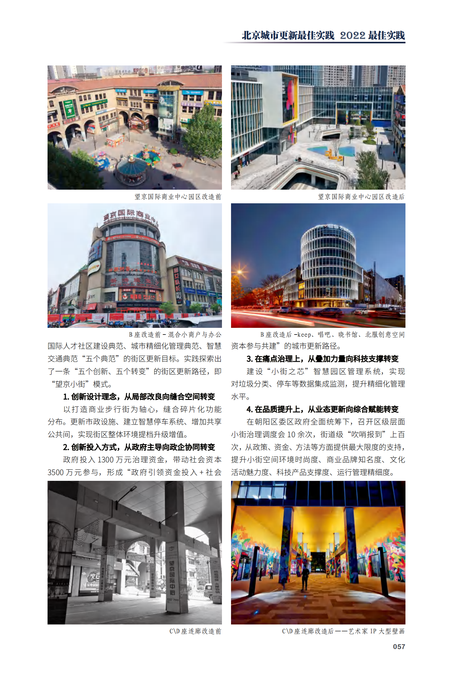 朝阳区望京小街改造提升项目