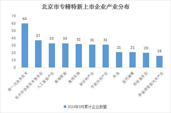 北京市專(zhuān)精特新企業(yè)月度發(fā)展報(bào)告（2024年9月）