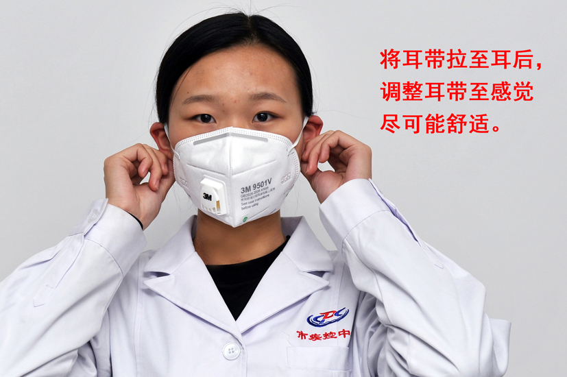 口罩的佩戴方法及注意事項