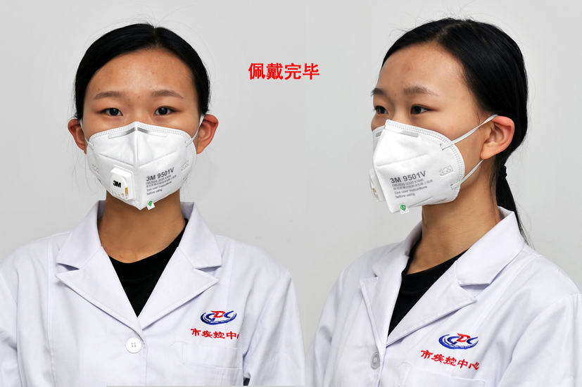 口罩的佩戴方法及注意事項