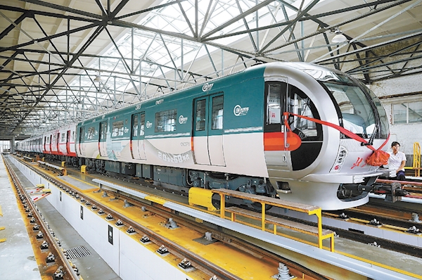 北京地鐵“時光列車”試運營