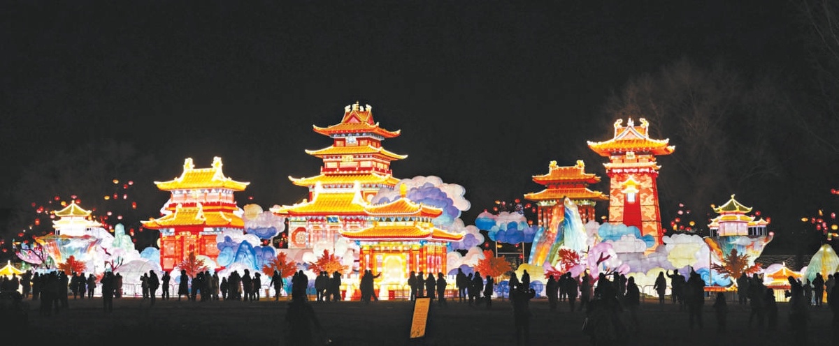 2026圓明園新春燈會將持續至3月3日（正月十五）。