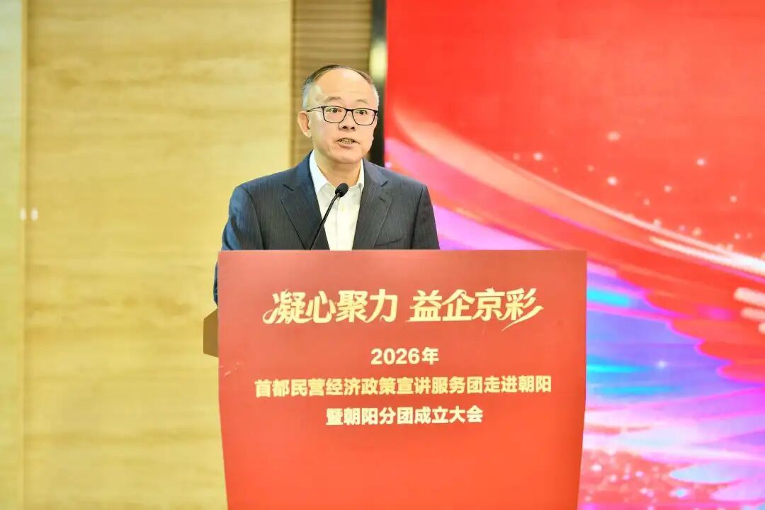 朝陽分團成立！首都民營經濟迎來這波“真金白銀”的支援