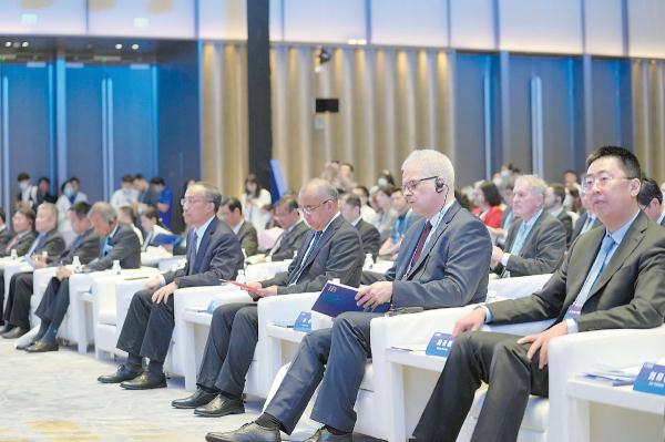 5月27日下午，2023中關村國際技術交易大會開幕式在中關村展示中心頤和廳舉行。