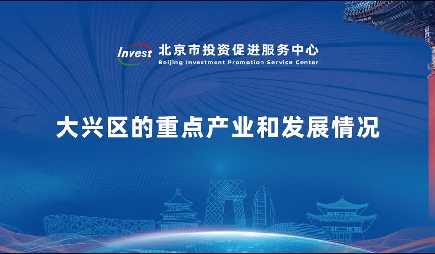 大興區的重點産業和發展情況