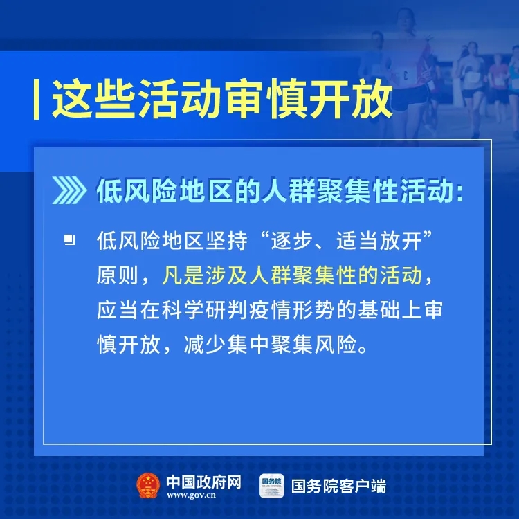 哪些場所能營業了？哪些活動先不恢復？最新要求！