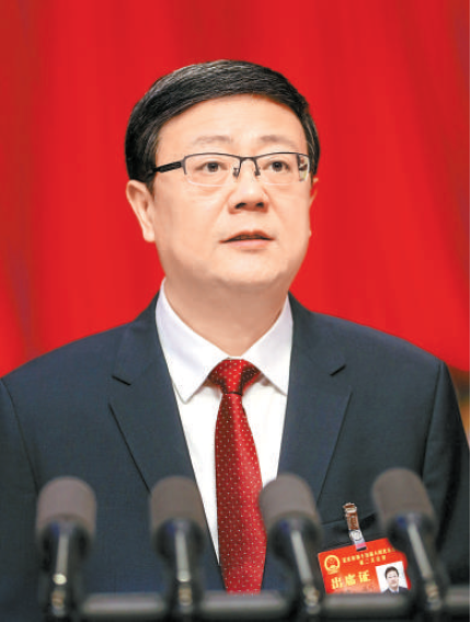 陳吉寧同志作政府工作報告