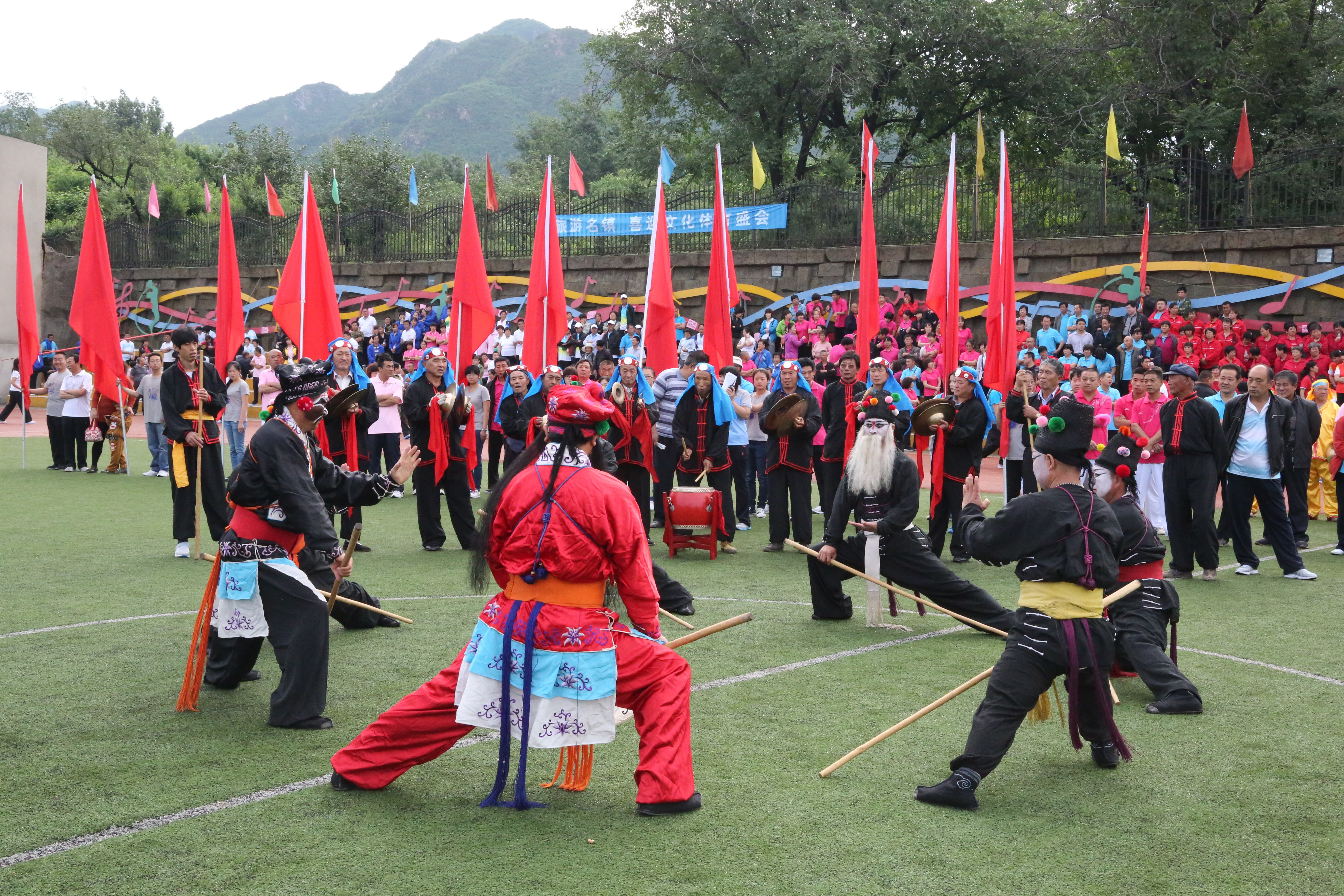 陽坊村五虎棍