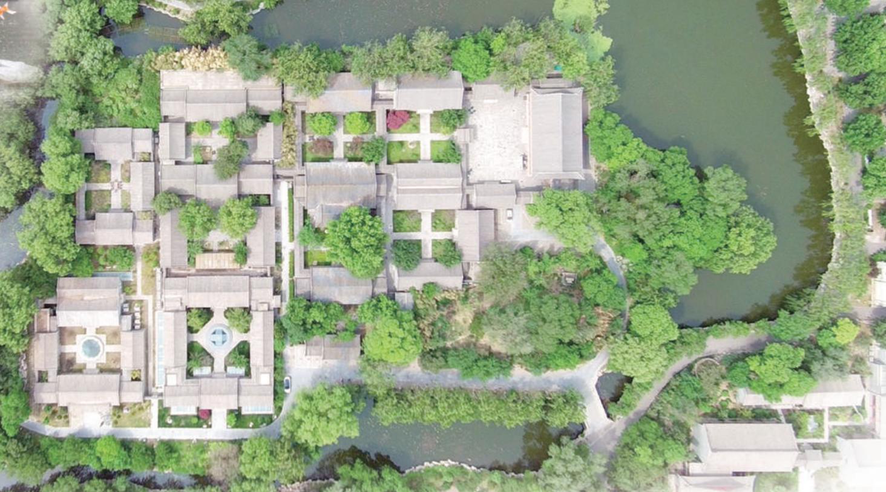俯瞰燕園 馬超攝