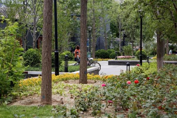 同仁醫院口袋公園 | 繁華都市裏的“街心花園”