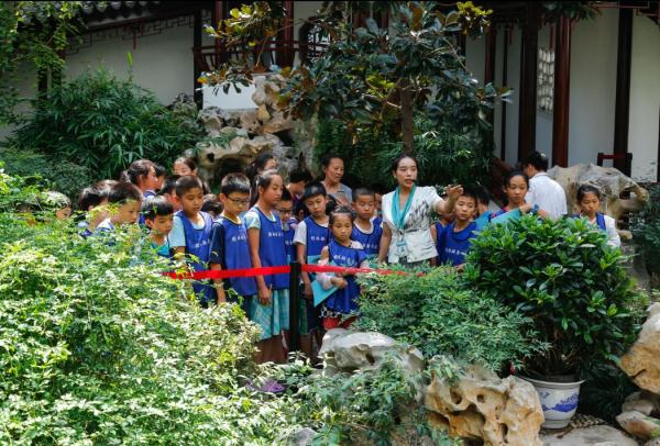 學習強國|中國園林博物館裏傳來讚美祖國的歌聲——《我和我的祖國》