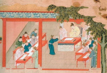 明代繪畫中的殿試