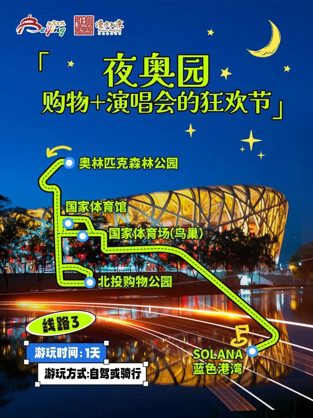 10條“漫步北京-追光夜游”主題游線路